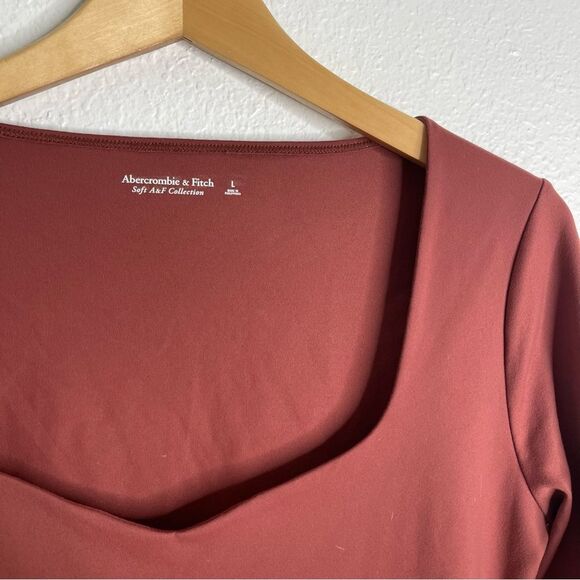 Abercrombie & Fitch Long Sleeve Bodysuit Size Large - Picture 2 of 4